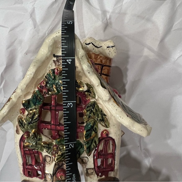 Blue Sky Holly Berry Tealight House Heather Goldminc holiday Christmas decor - Picture 16 of 17